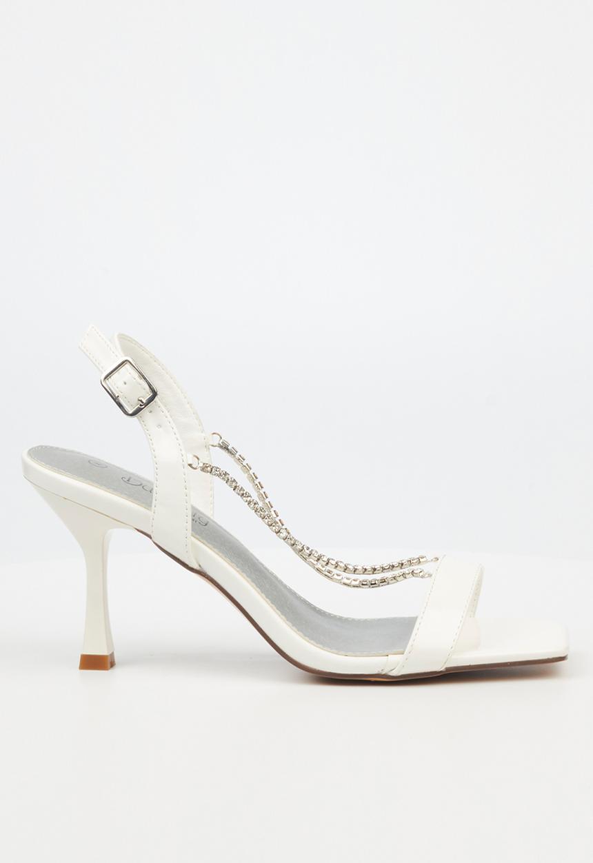 Butterfly Feet - Blanca 1 stiletto heel - white