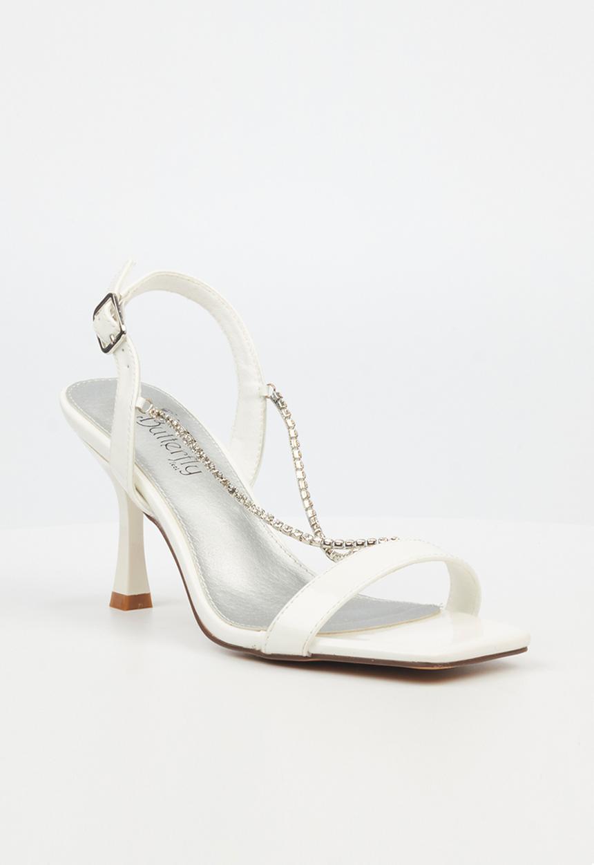 Butterfly Feet - Blanca 1 stiletto heel - white