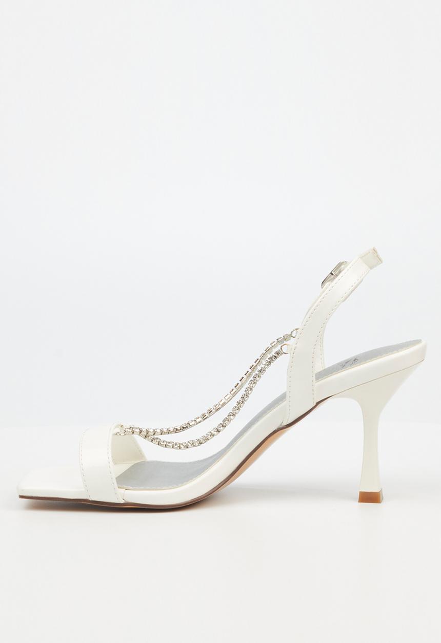 Butterfly Feet - Blanca 1 stiletto heel - white