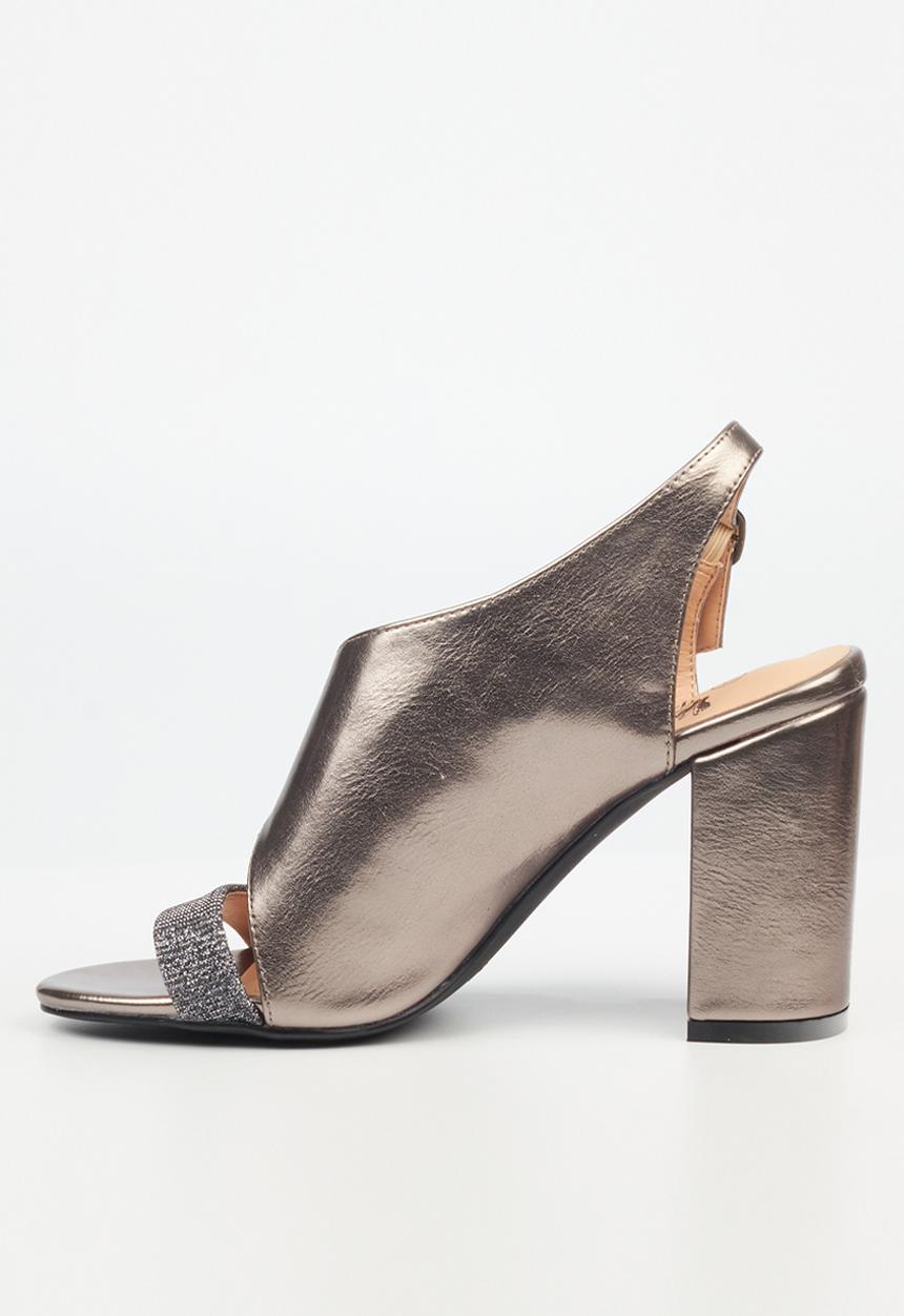 Butterfly Feet - Jaci 1 block heel - pewter