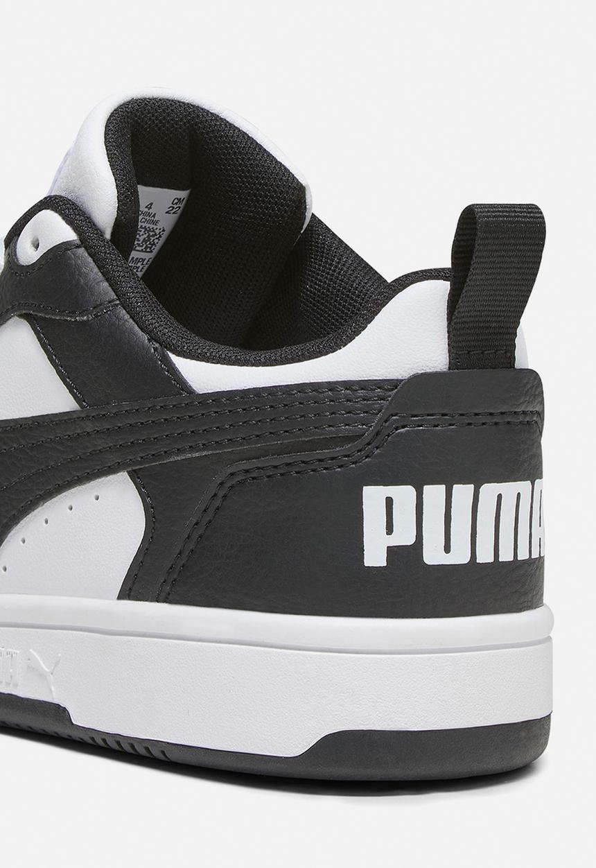 PUMA - Rebound v6 lo jr - PUMA white & PUMA black