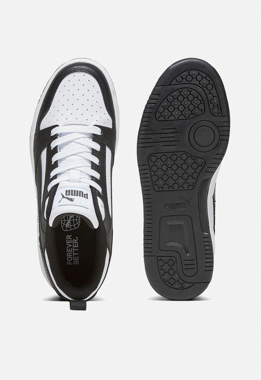 PUMA - Rebound v6 lo jr - PUMA white & PUMA black