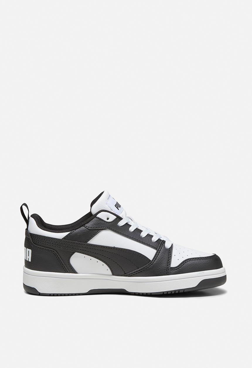 PUMA - Rebound v6 lo jr - PUMA white & PUMA black