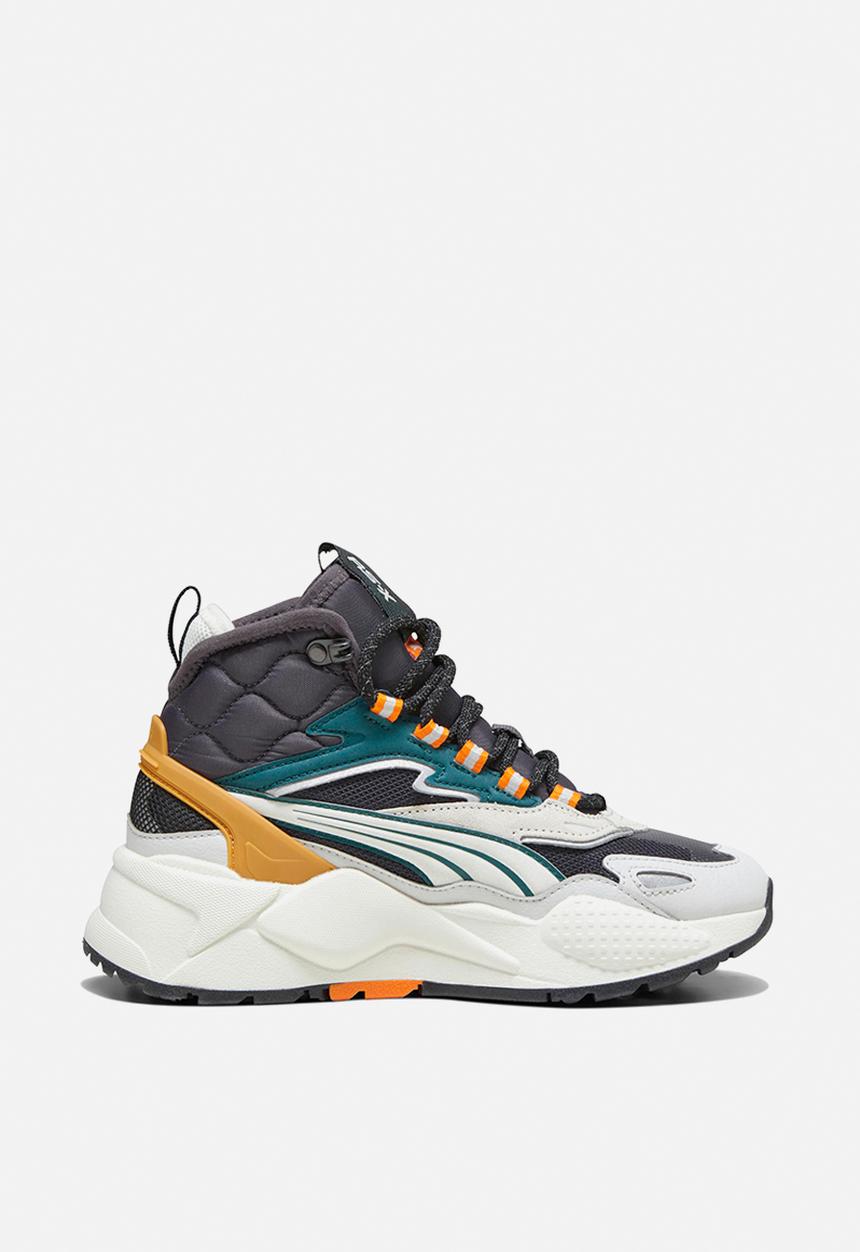 PUMA - RS-X hi jr - dark coal & vapor grey