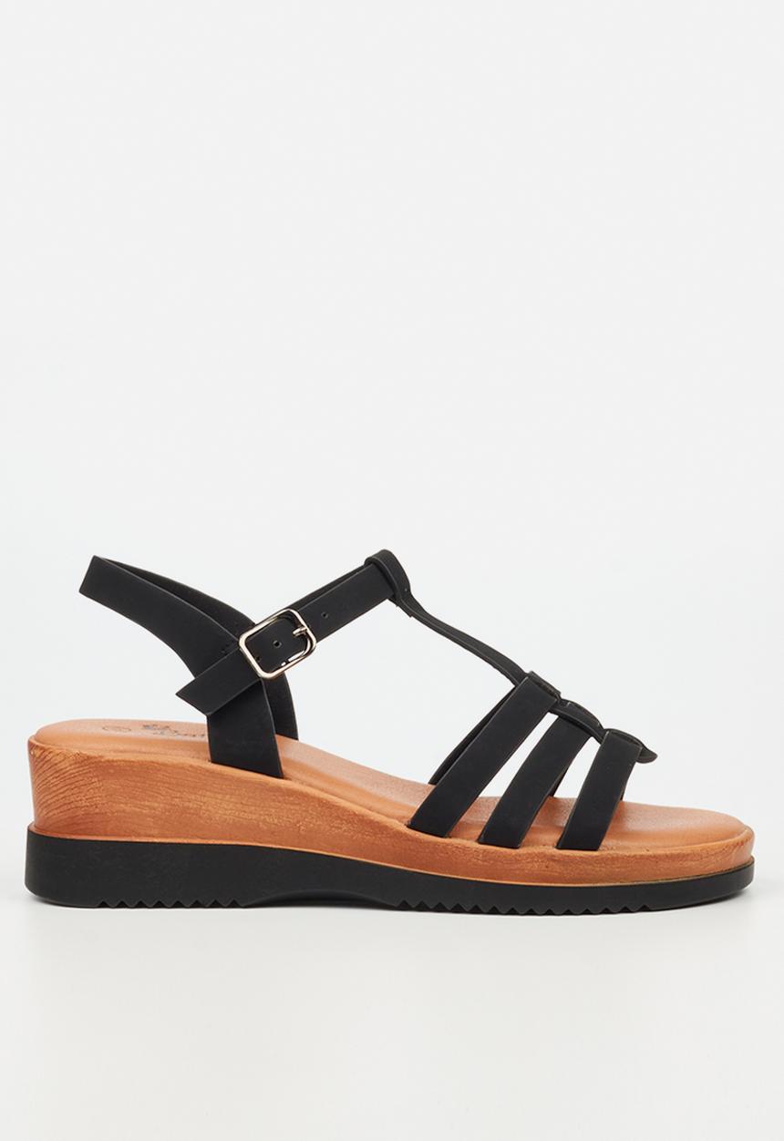 Butterfly Feet - Paxton 1 wedge heel - black