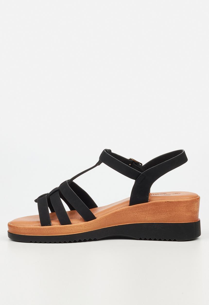 Butterfly Feet - Paxton 1 wedge heel - black