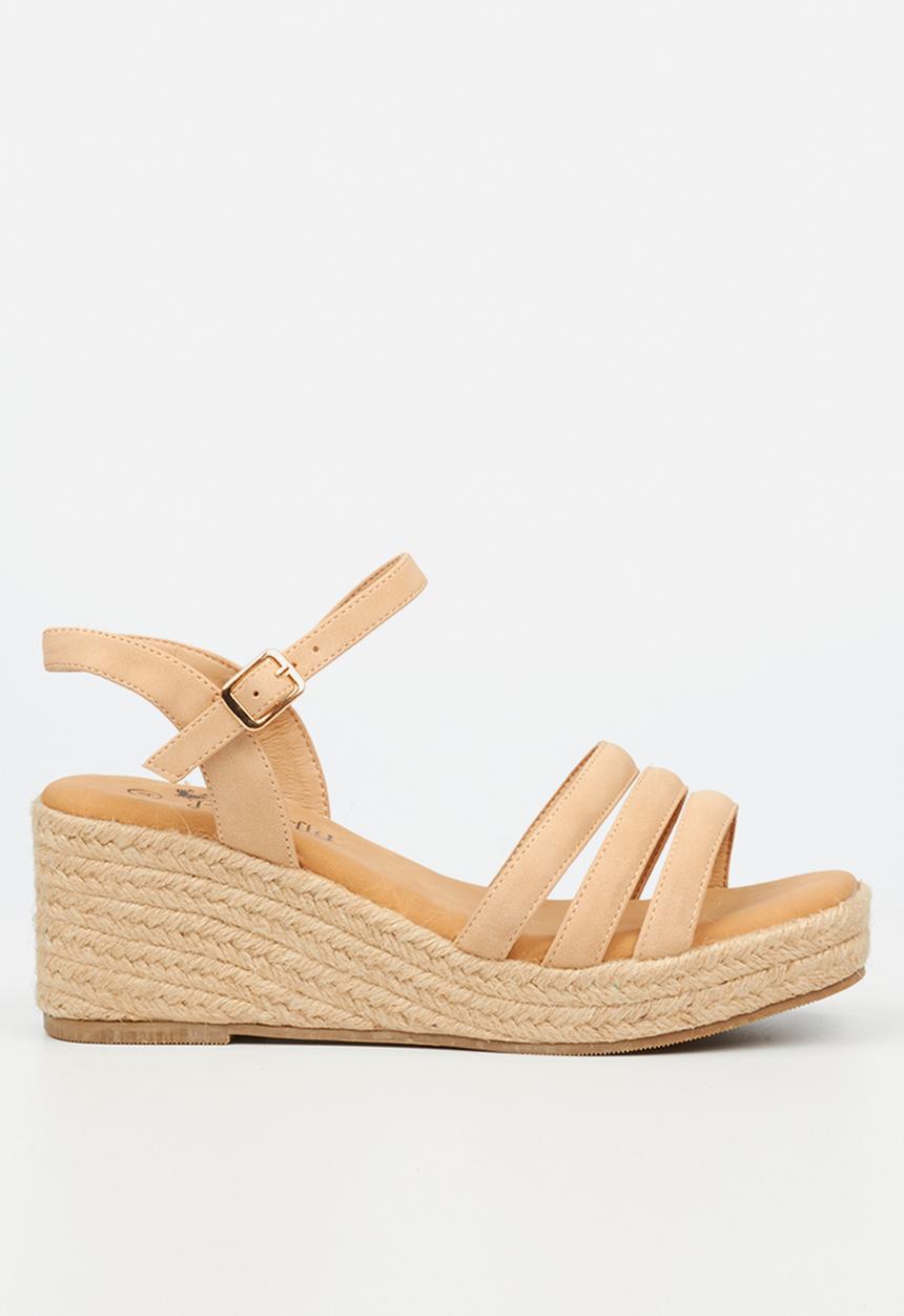 Butterfly Feet - Reba 1 wedge heel - beige