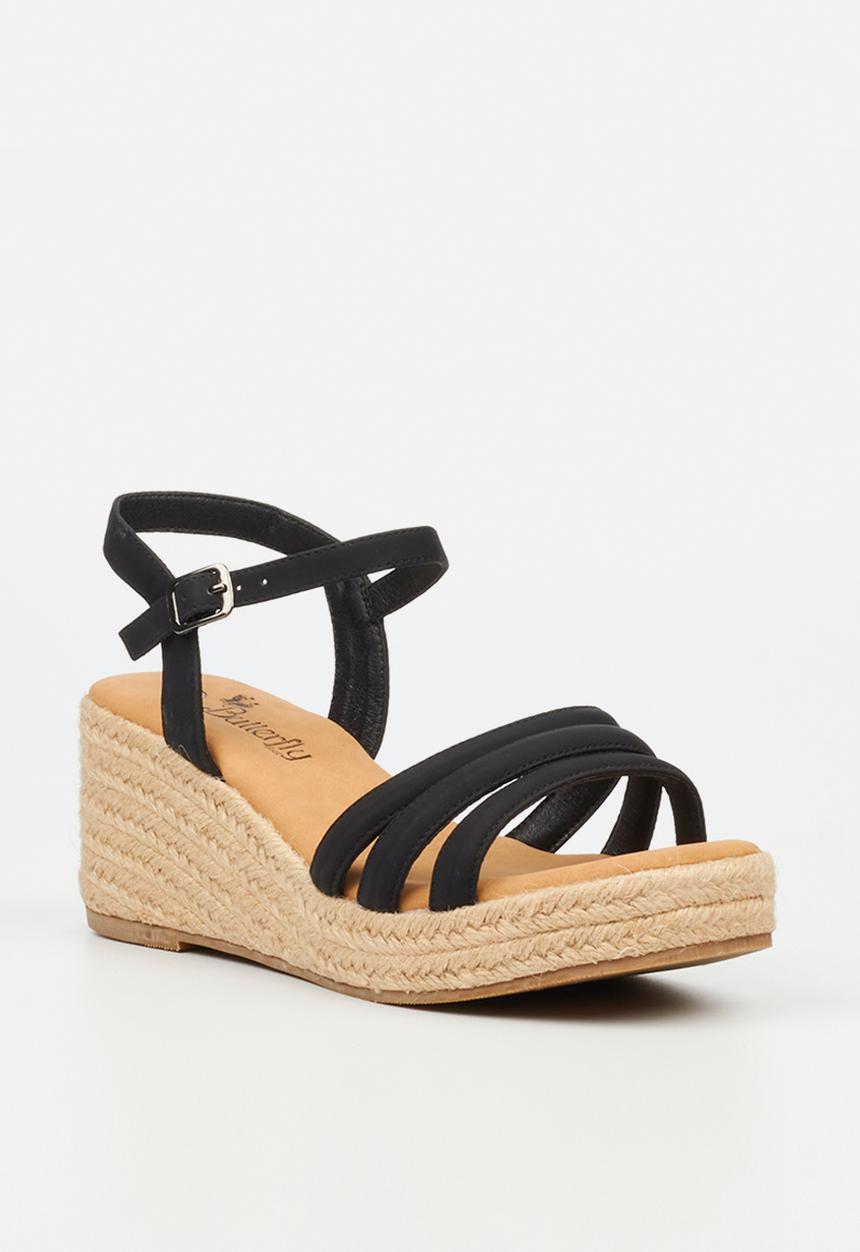 Butterfly Feet - Reba 1 wedge heel - black
