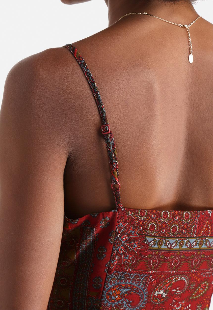 Influence. - Button Through Maxi Dress