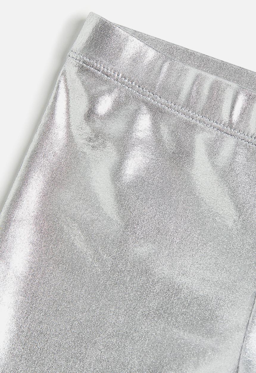 H&M - Leggings - silver coloured 