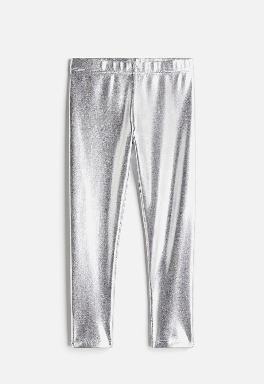 H&M - Leggings - silver coloured 