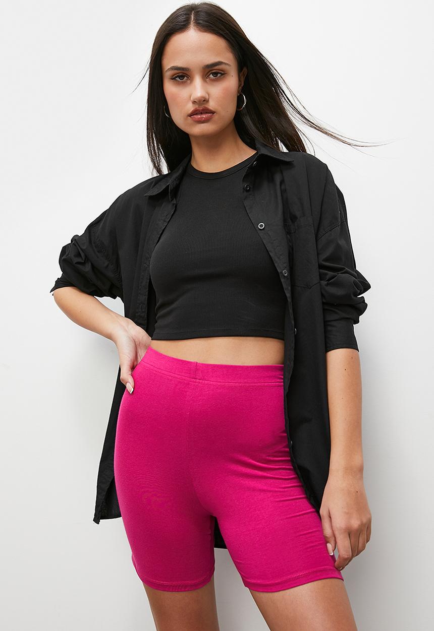 Blake - Short cycle shorts - cerise