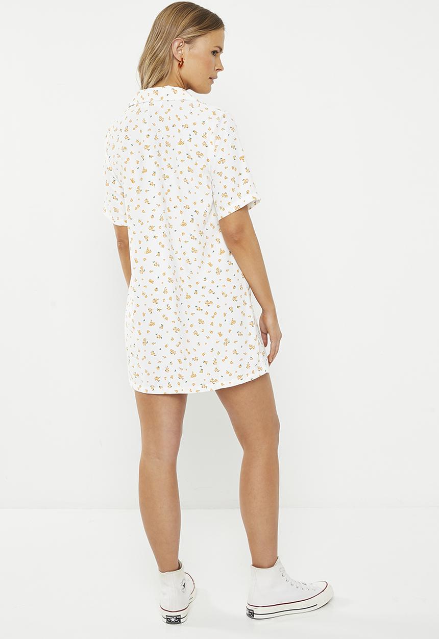 Glamorous - Shirt dress - ditsy orange floral
