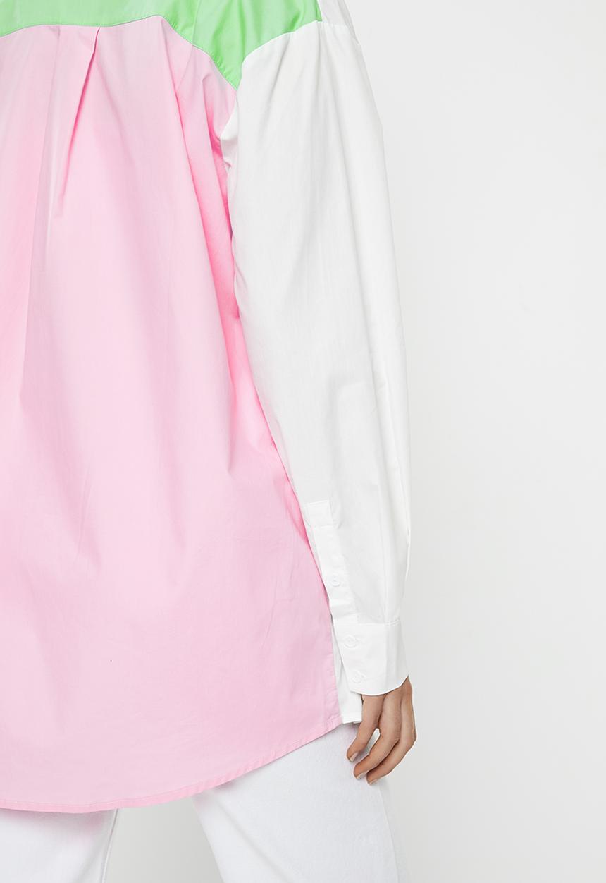 Glamorous - Colourblock shirt - multi