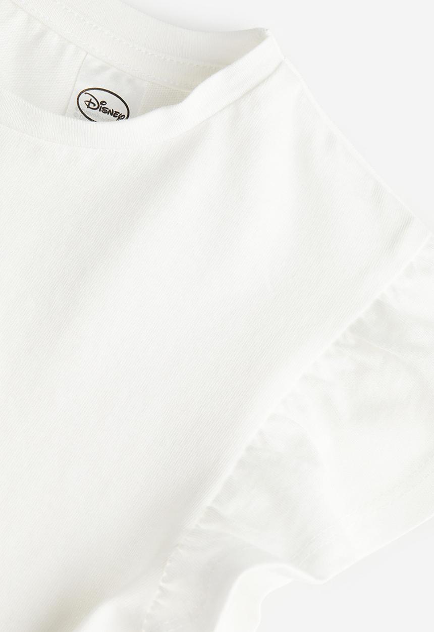 H&M - Printed jersey top - white the little mermaid 