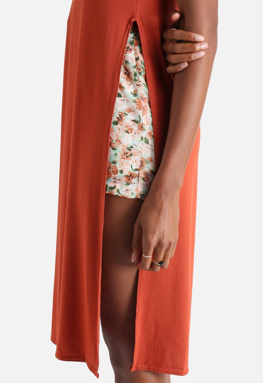 Influence. - Sleeveless Split Side Top