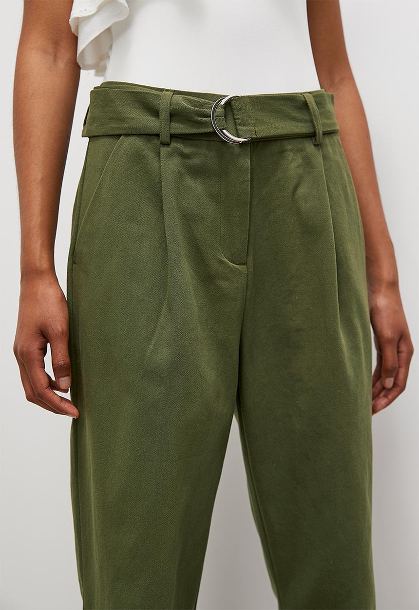 Superbalist - Barrel leg trouser - new olive