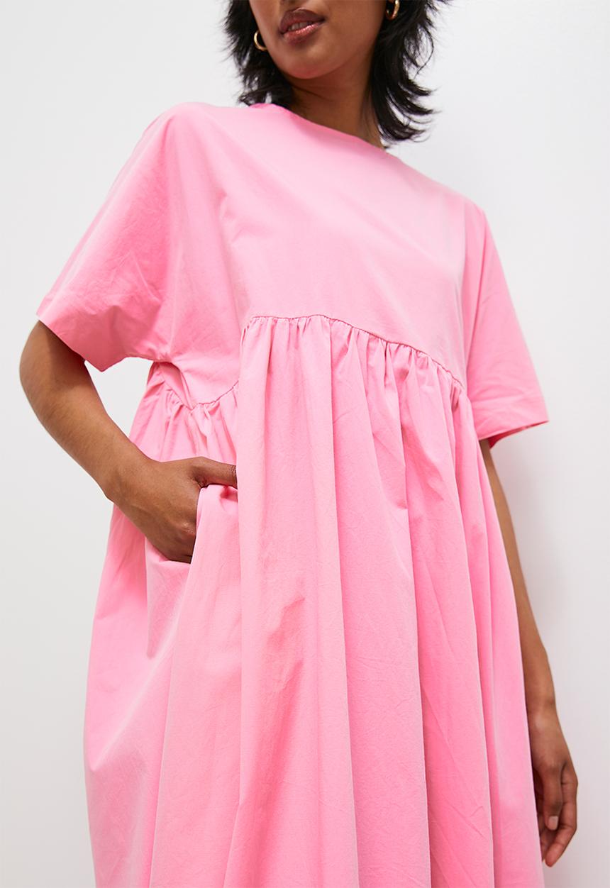 Superbalist - Combo babydoll dress - pink