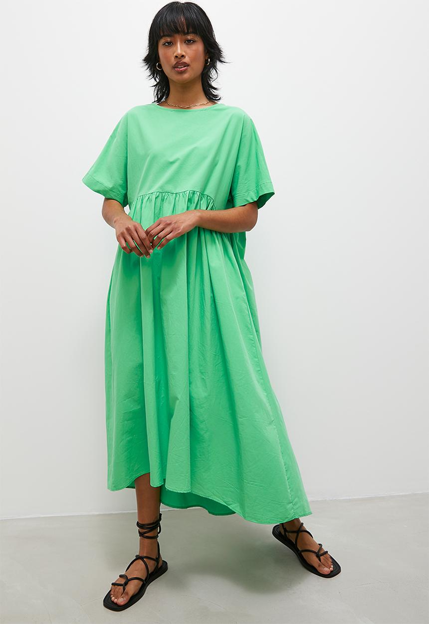 Superbalist - Combo babydoll dress - green
