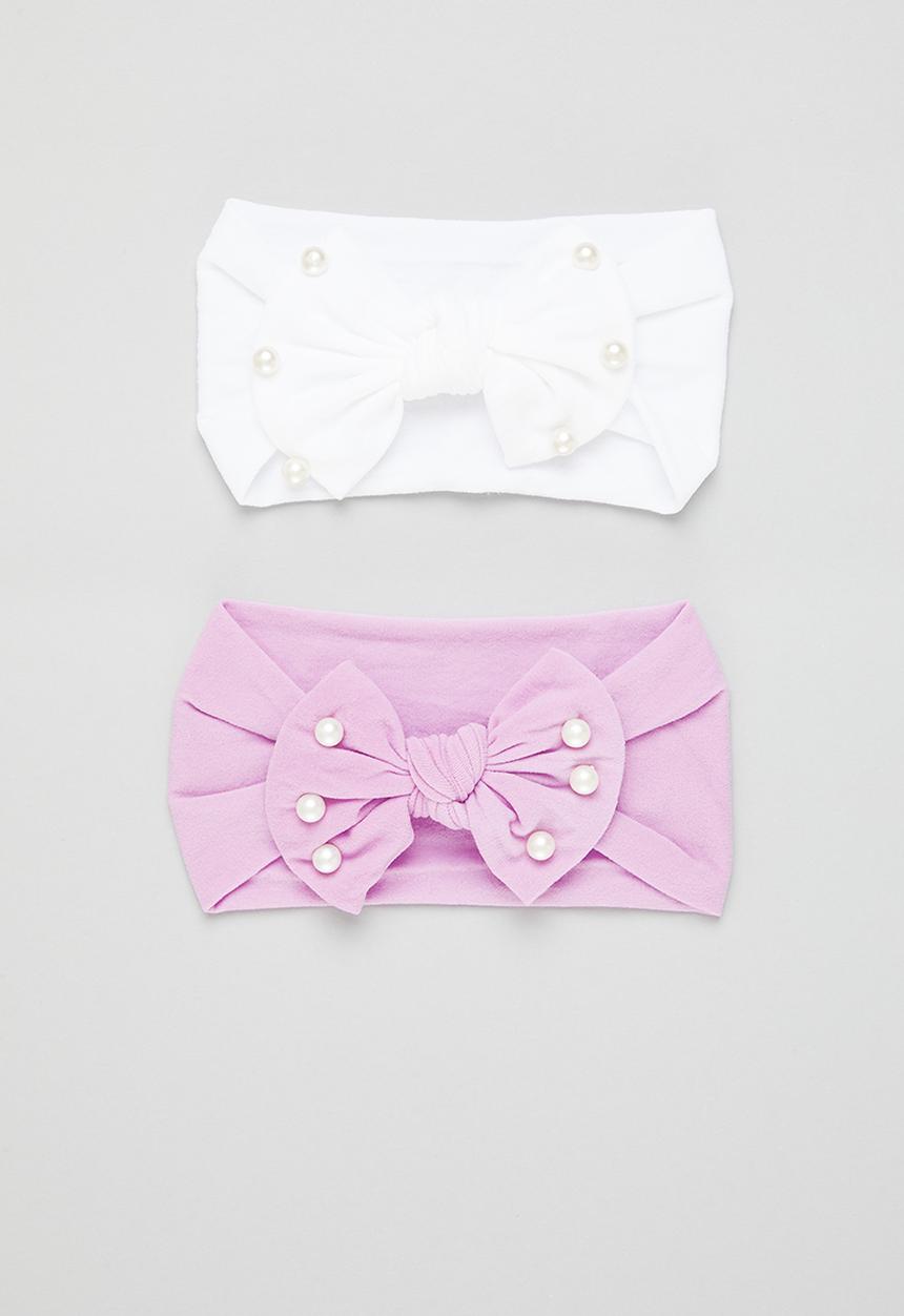 Pop Candy - 2 Pack headbands - white & lilac