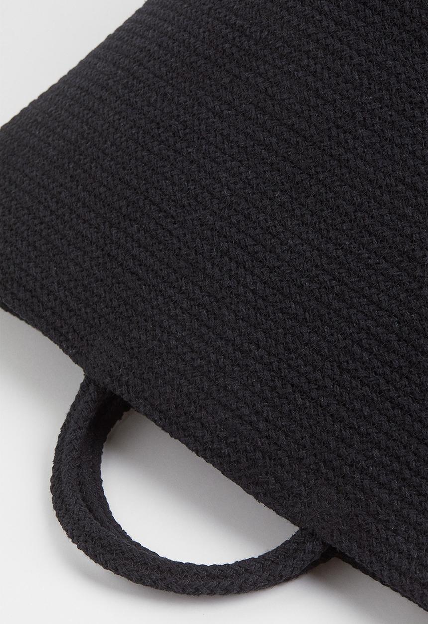 H&M - Cotton storage basket - black