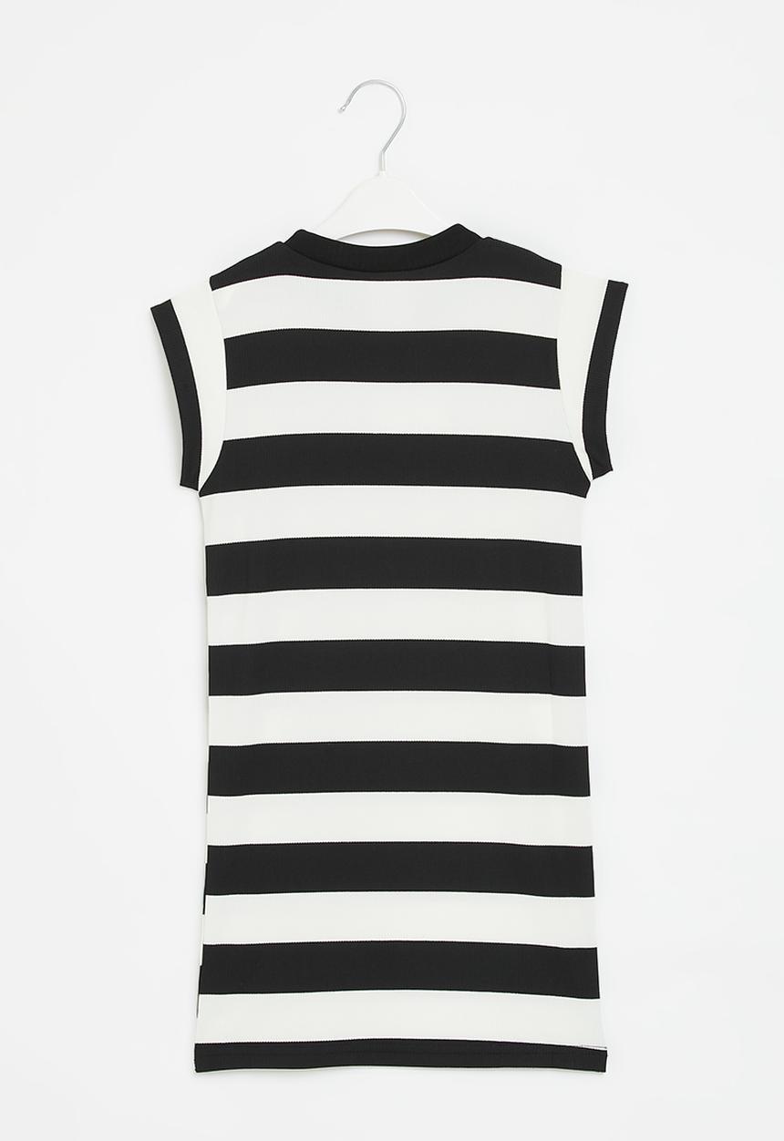 Pop Candy - Stripe dress - black & white