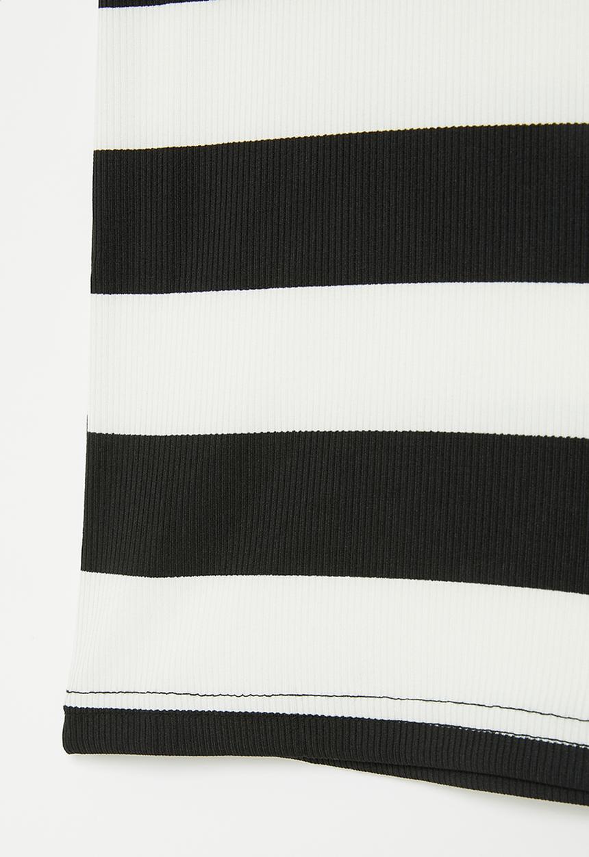 Pop Candy - Stripe dress - black & white