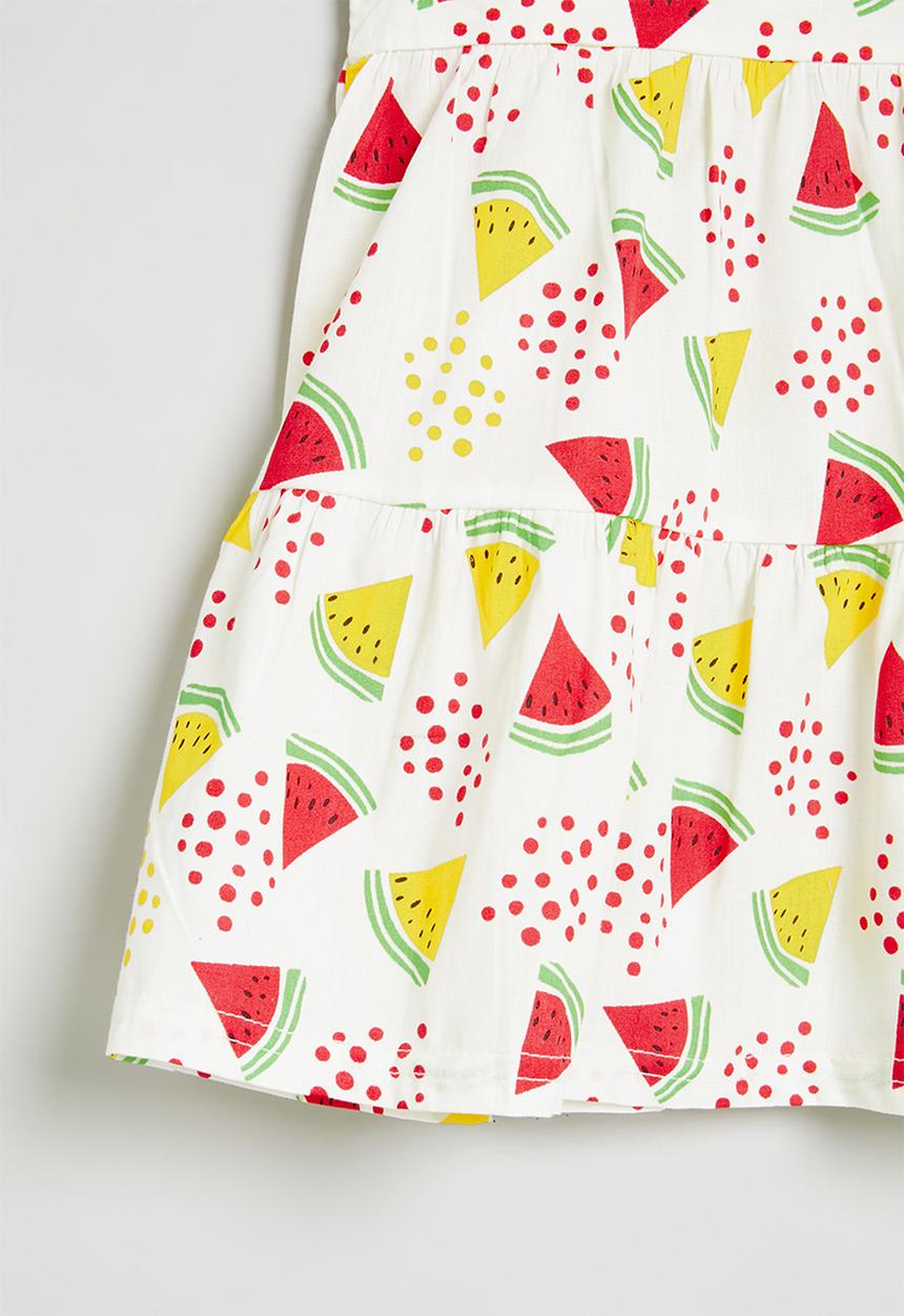 Pop Candy - sleeveless dress - white multi