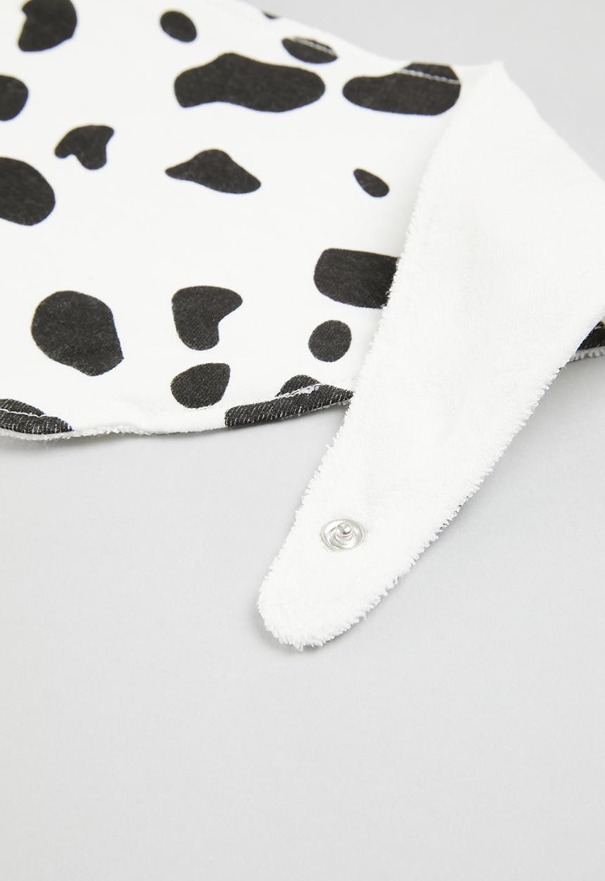 Pop Candy - 3 Pack bibs - white & black
