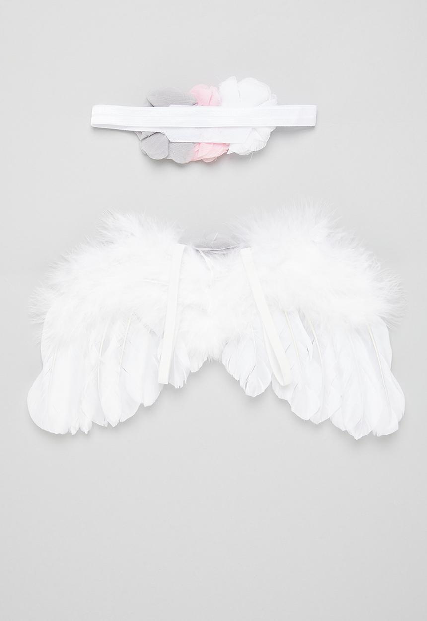 Pop Candy - Wings and headband set - white