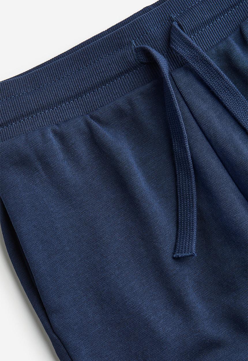 H&M - Sweatshirt shorts - navy blue 