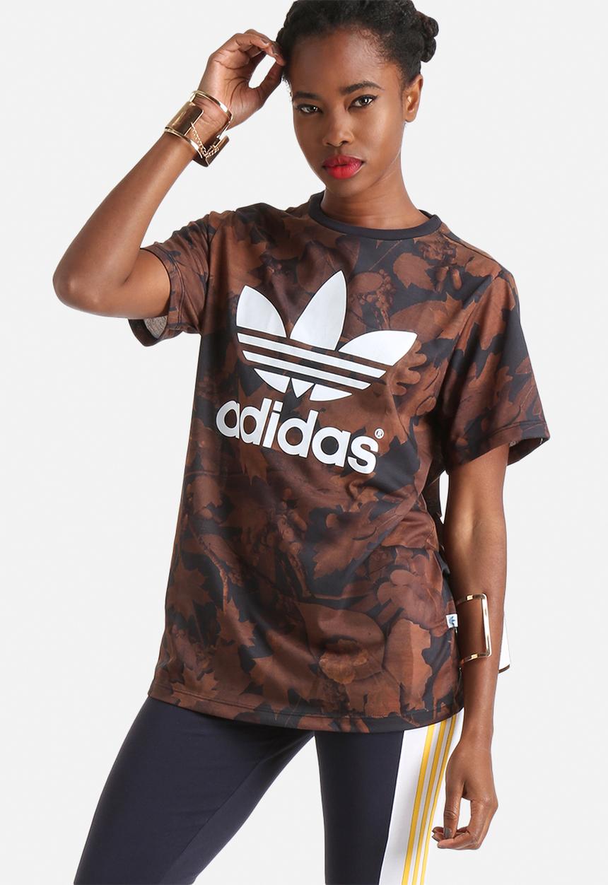 adidas Originals - Leaf Camo Boyfriend Tee