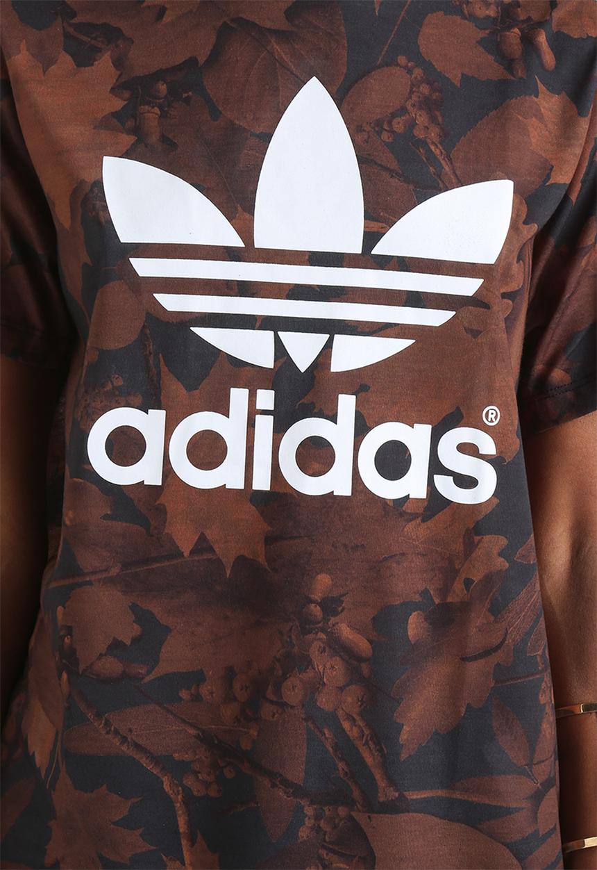 adidas Originals - Leaf Camo Boyfriend Tee