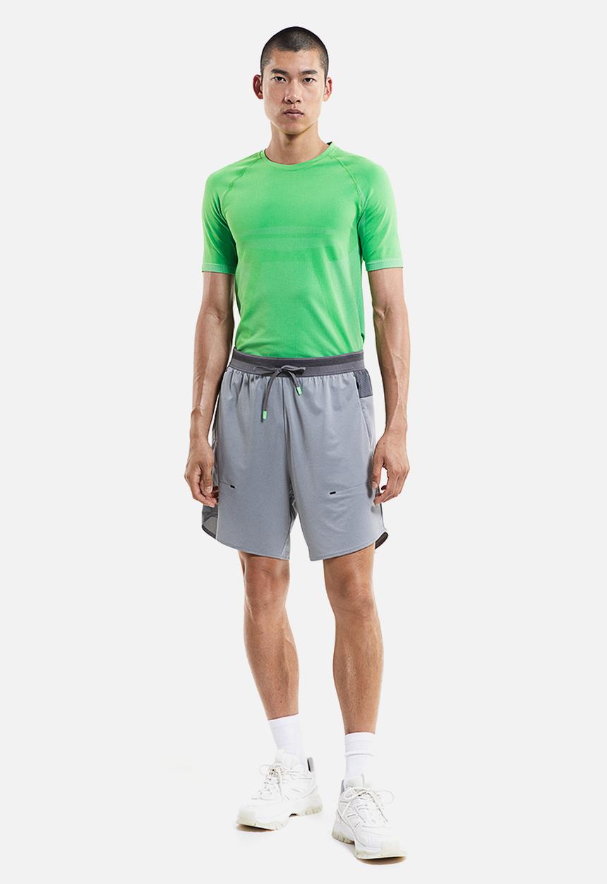 H&M - Drymove™ sports shorts - grey & dark grey 