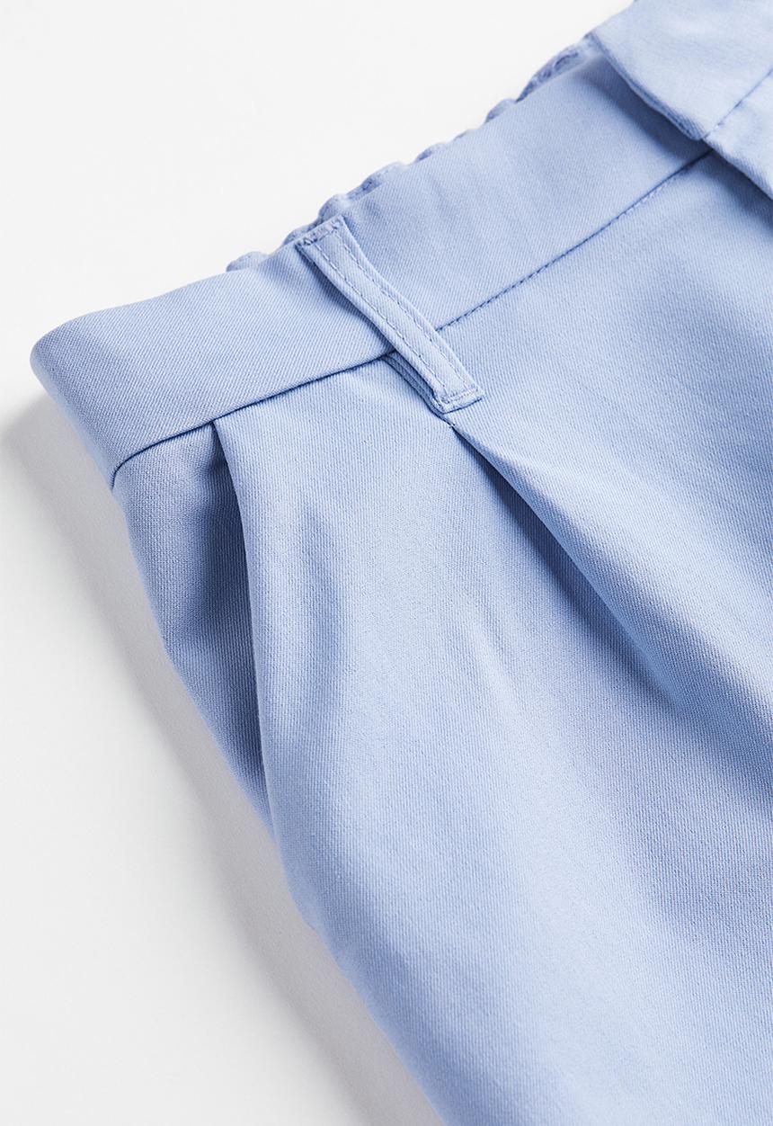 H&M - Tailored trousers - light blue