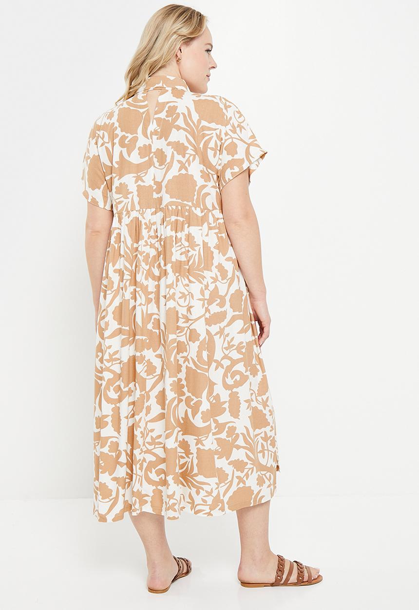 AMANDA LAIRD CHERRY - Plus Makheka - neutral & black abstract