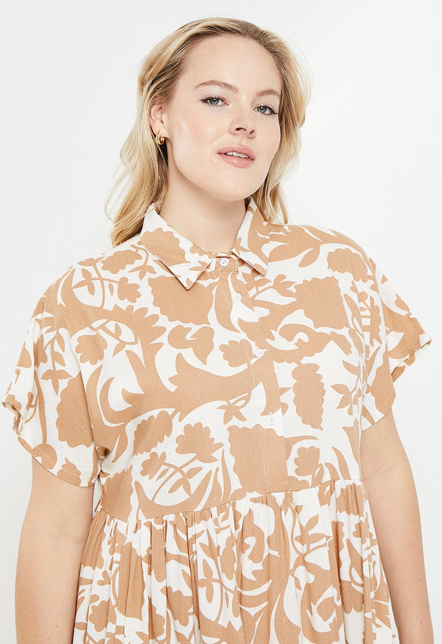 AMANDA LAIRD CHERRY - Plus Makheka - neutral & black abstract