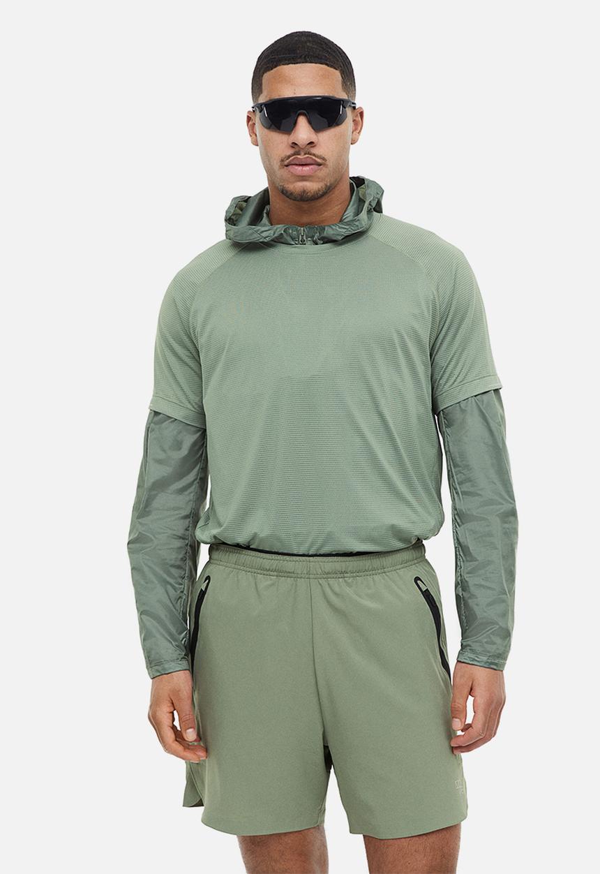 H&M - Sports shorts - sage green 