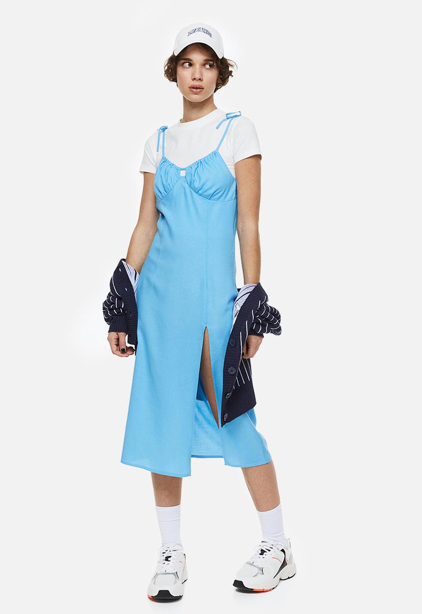 H&M - Sleeveless dress - blue
