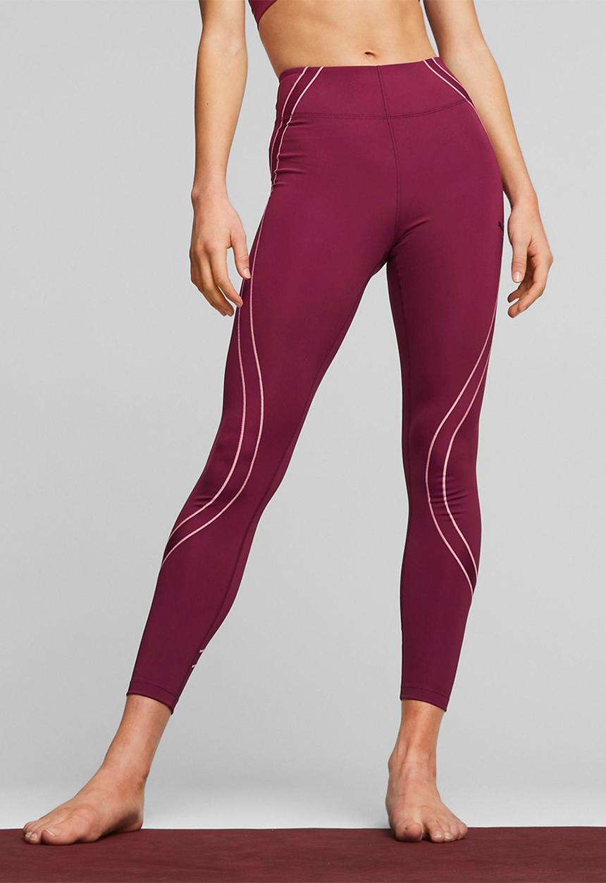 PUMA - Studio ultrabare hw 7/8 trend tight - dark jasper & koral ice