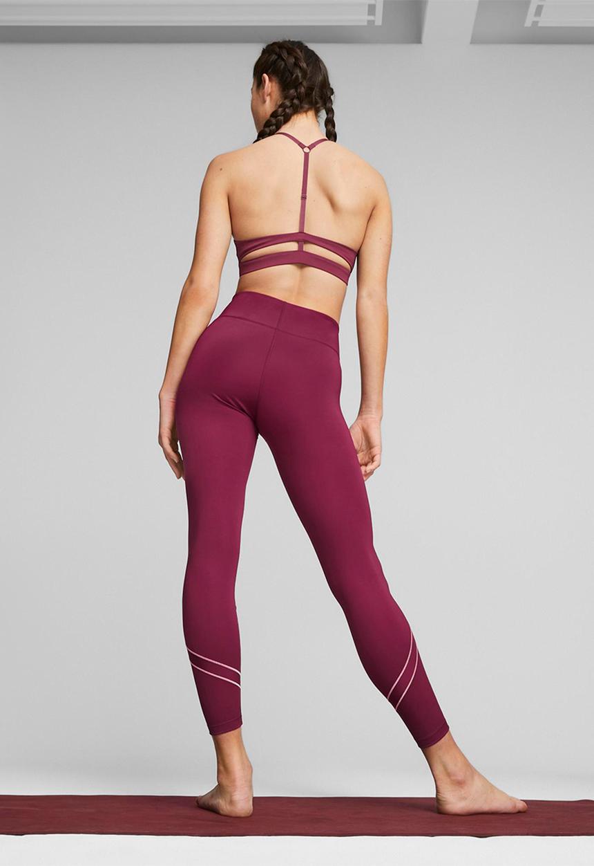 PUMA - Studio ultrabare hw 7/8 trend tight - dark jasper & koral ice
