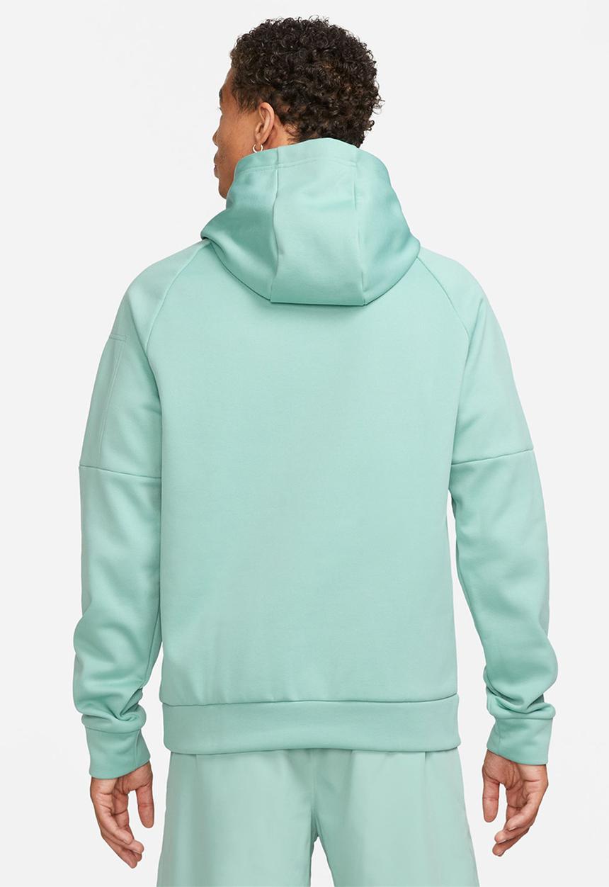 Nike - Therma-FIT pullover fitness swoosh hoodie- blue