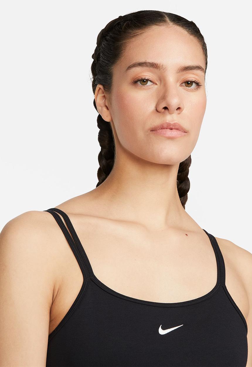 Nike - W nsw essntl bodysuit cami - black & sail