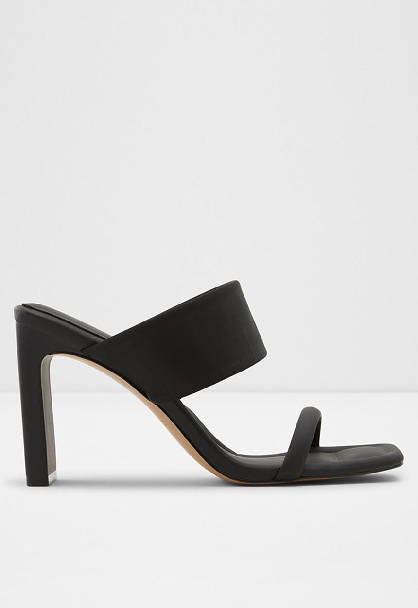 ALDO - Meatha strappy heel mule - black