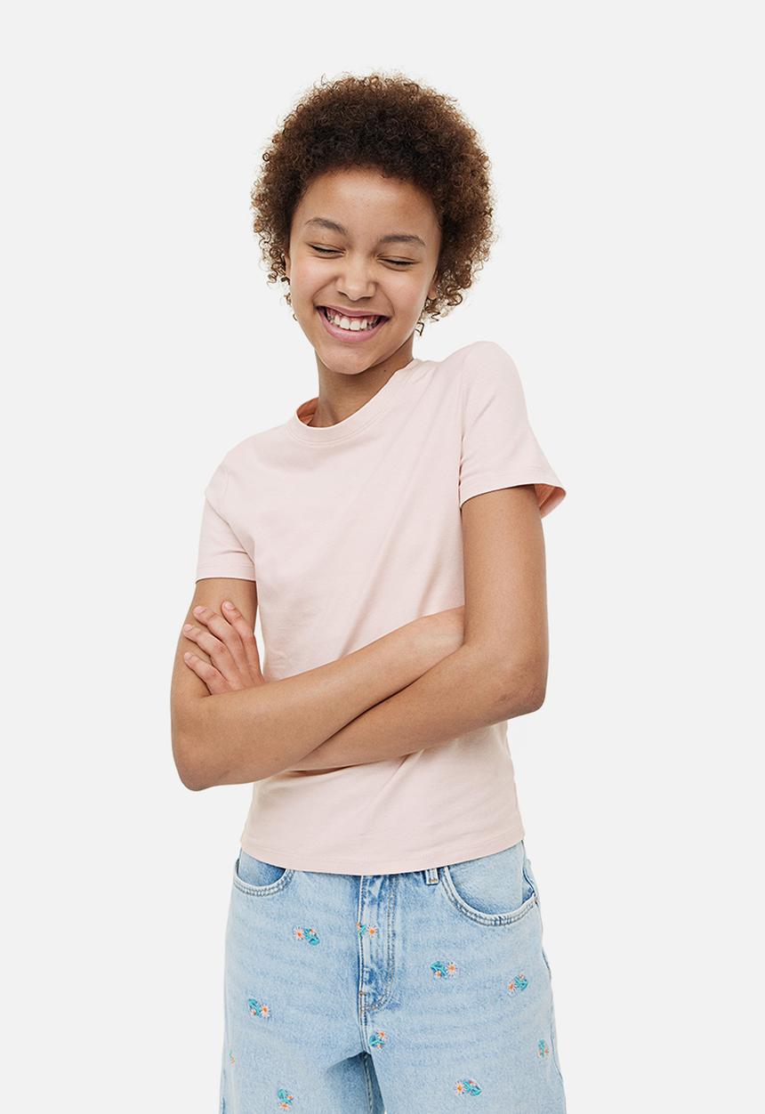 H&M - T-shirt - light pink