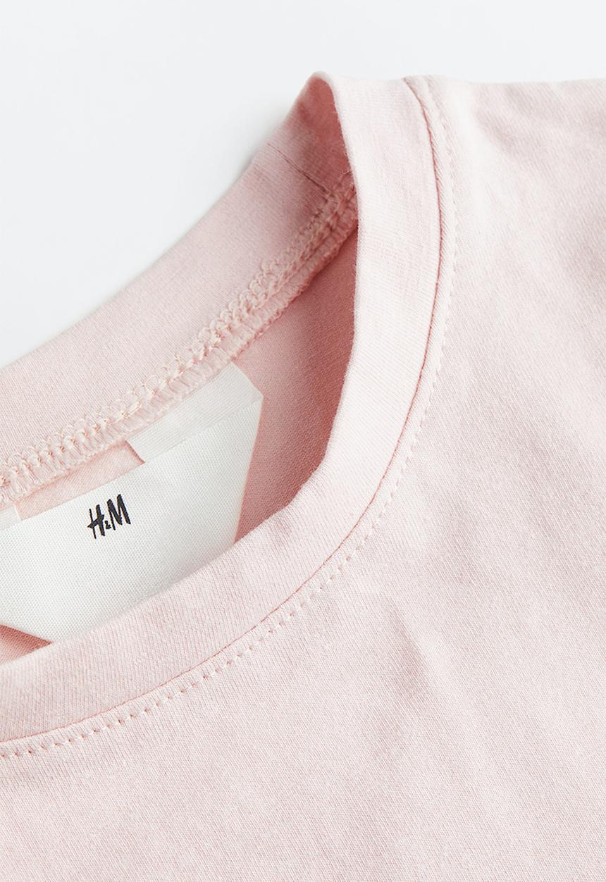 H&M - T-shirt - light pink