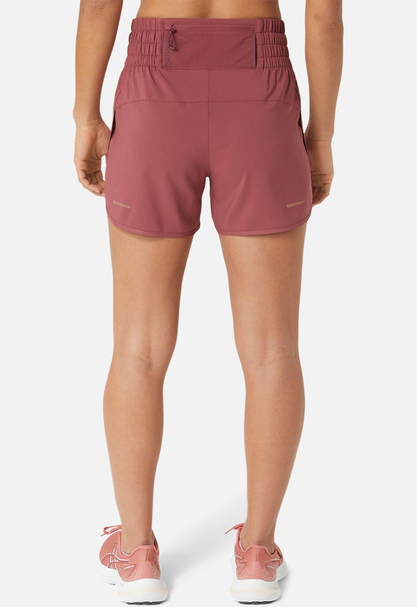 ASICS - Nagino 4in run short - brisket red