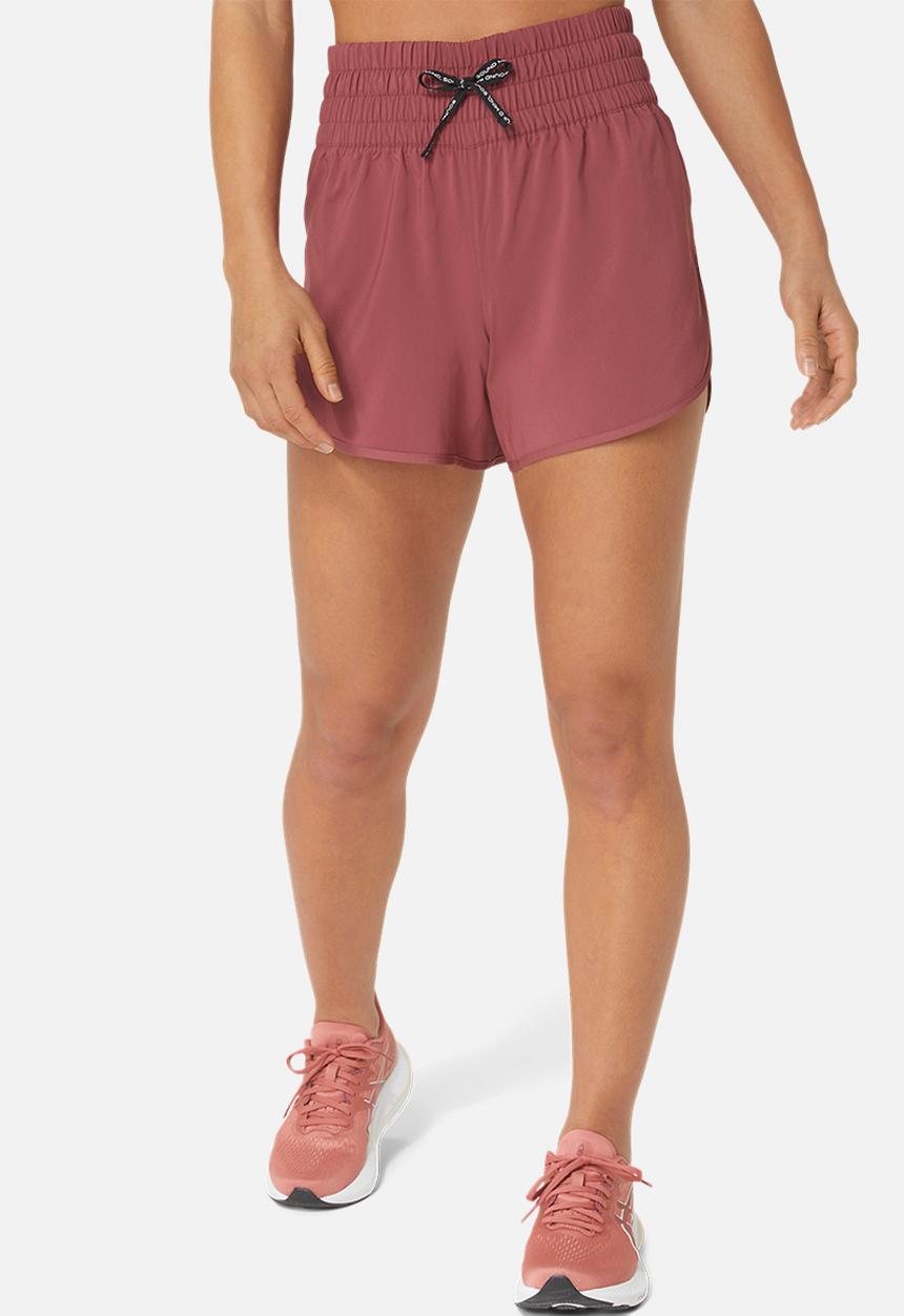 ASICS - Nagino 4in run short - brisket red