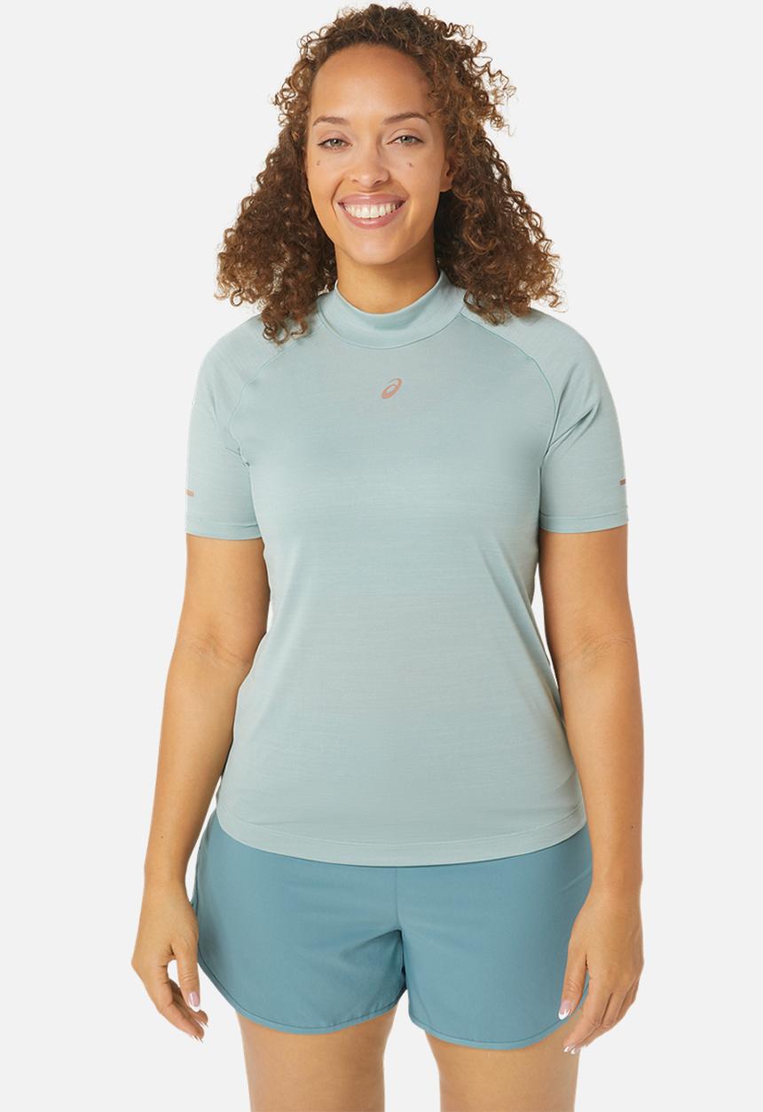 ASICS - Nagino run short sleeve top - ocean haze