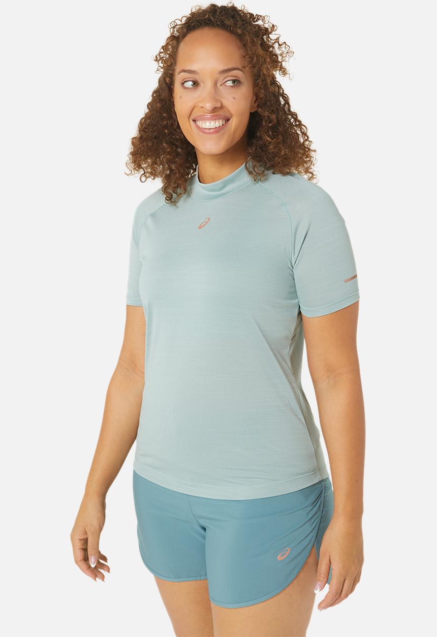ASICS - Nagino run short sleeve top - ocean haze